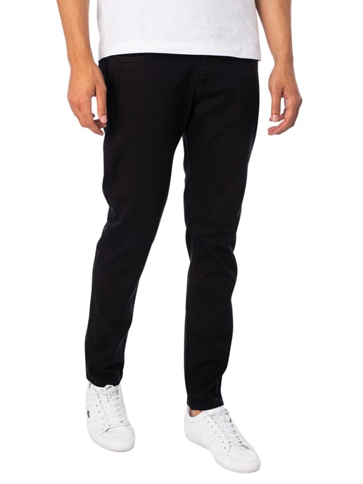 Diesel Slim-Jeans Von D-Strukt, Schwarz - Image 1