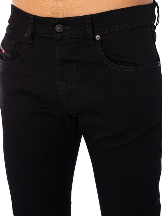 Diesel Slim-Jeans Von D-Strukt, Schwarz - Image 5