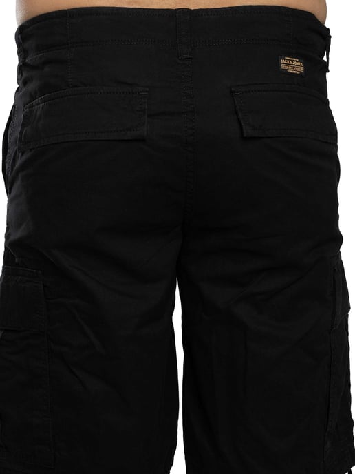 Jack & Jones Cole Frank Cargo-Shorts, Schwarz - Image 4