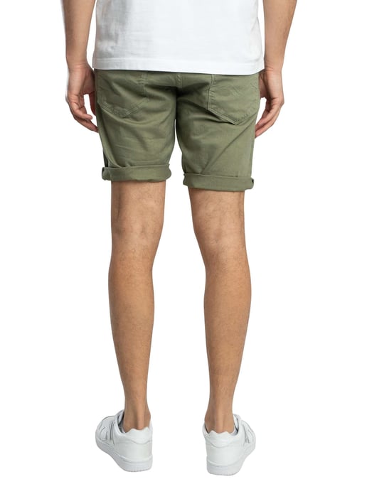 Replay RBJ 981 Denim Tapered Shorts, Grün - Image 3