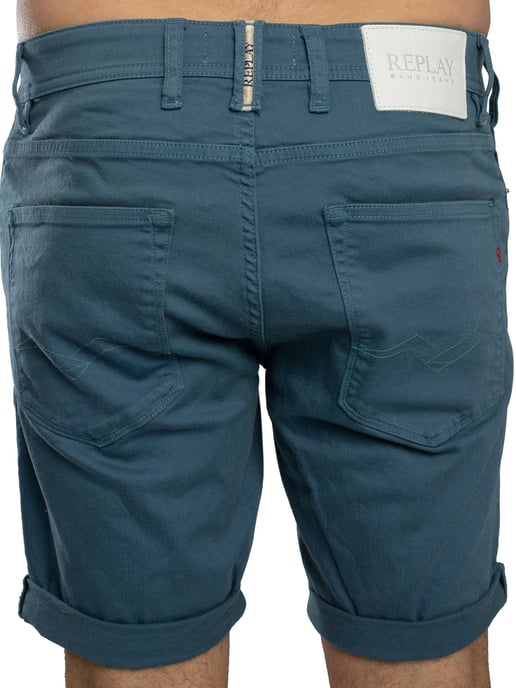 Replay RBJ 981 Tapered Shorts, Blau - Image 4