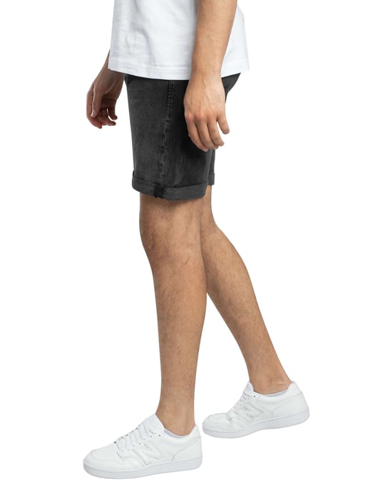 Jack & Jones Rick Original Jeansshorts, Schwarz - Image 2