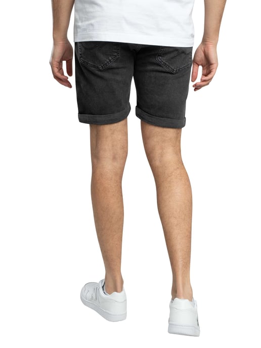 Jack & Jones Rick Original Jeansshorts, Schwarz - Image 3