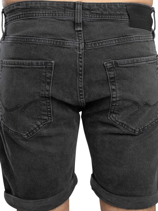 Jack & Jones Rick Original Jeansshorts, Schwarz - Image 4