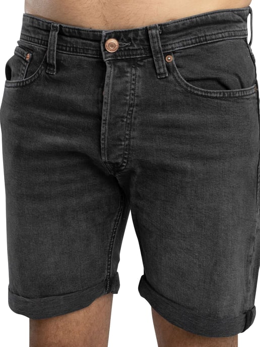 Jack & Jones Rick Original Jeansshorts, Schwarz - Image 5