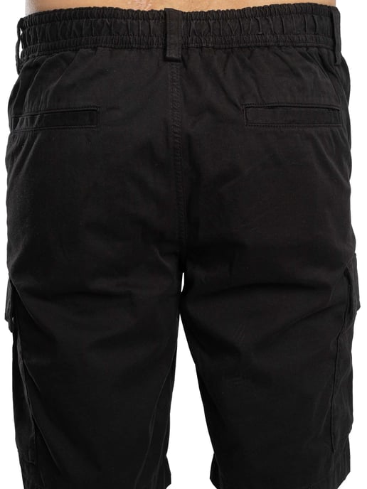 BOSS Sisla Relaxed Cargo Shorts, Schwarz - Image 4
