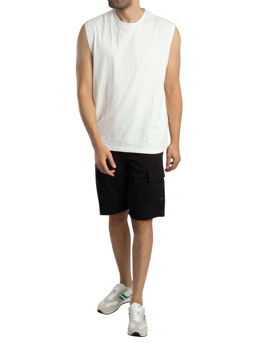BOSS Sisla Relaxed Cargo Shorts, Schwarz - Image 6
