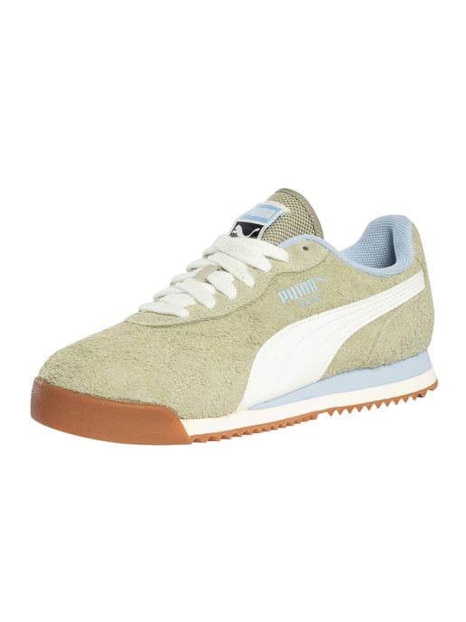 Puma Roma Anniversario Wildleder-Trainer, Grün - Image 1