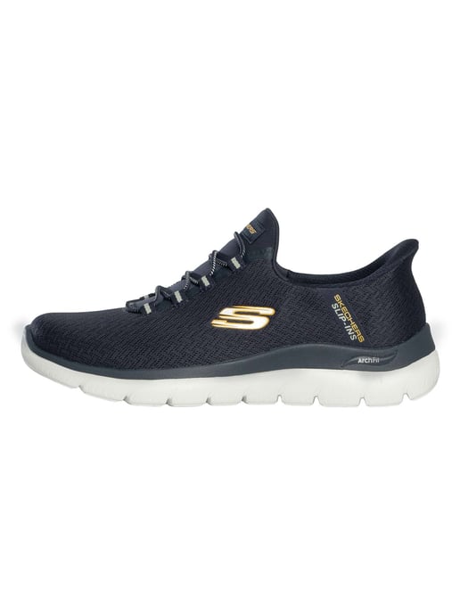 Skechers Slip-Ins Arch Fit Summits Trainers, Blau - Image 2