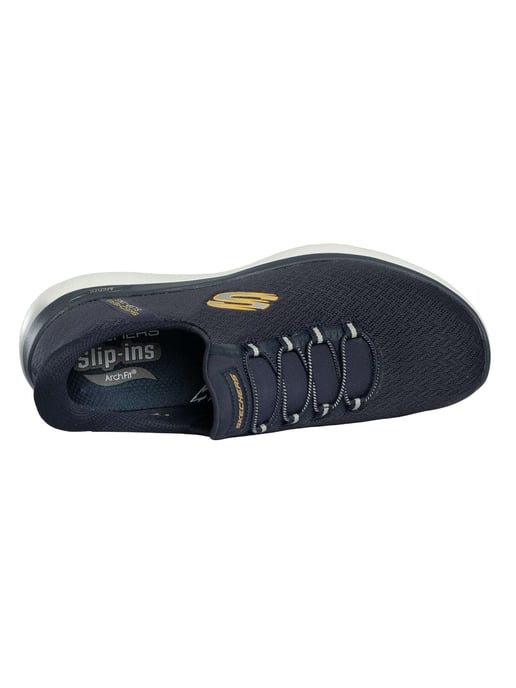 Skechers Slip-Ins Arch Fit Summits Trainers, Blau - Image 6