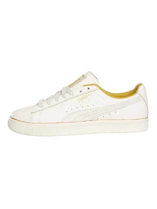 Puma Clyde – Die Ungetragenen Ledersneaker, Weiß - Image 2