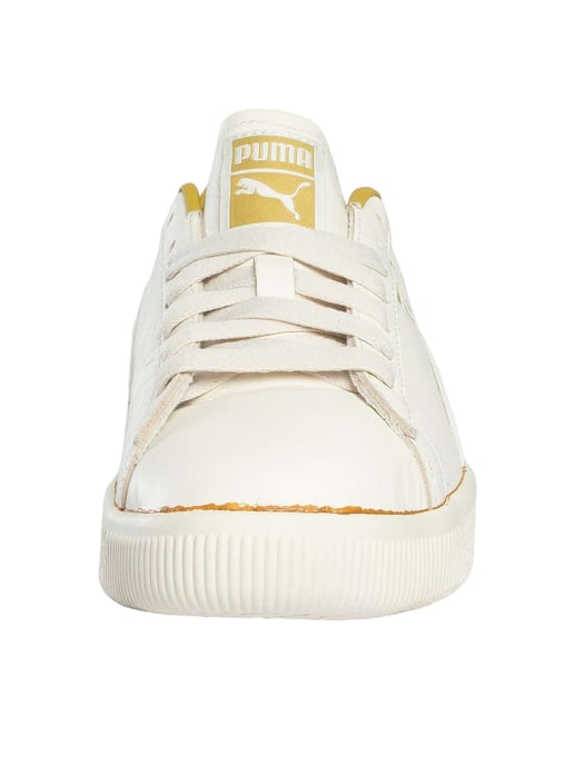 Puma Clyde – Die Ungetragenen Ledersneaker, Weiß - Image 4