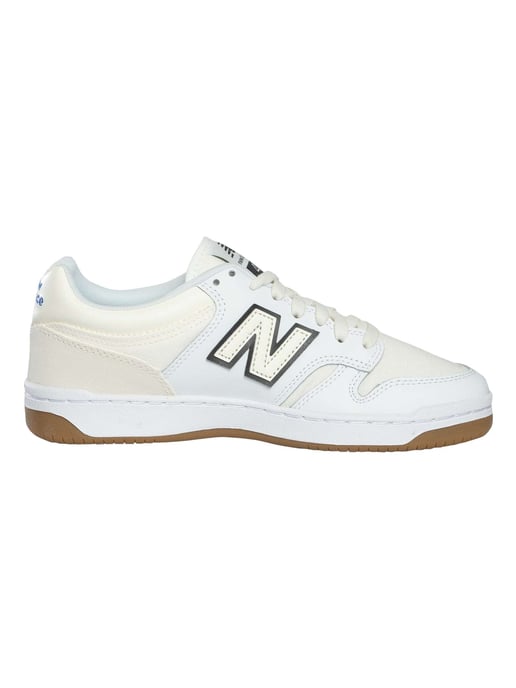 New Balance 480P Leder-Sneaker, Weiß - Image 3
