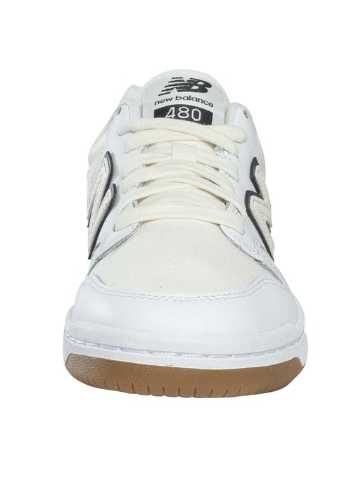 New Balance 480P Leder-Sneaker, Weiß - Image 4