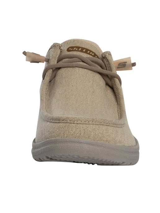 Skechers Slip-Ins Relaxed Fit Melson Sneaker, Beige - Image 4