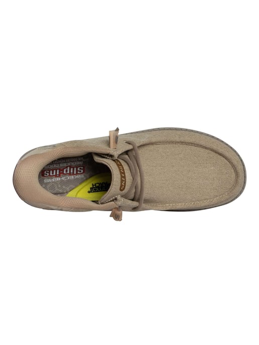 Skechers Slip-Ins Relaxed Fit Melson Sneaker, Beige - Image 6