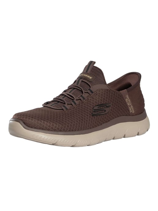 Skechers Slip-Ins Summits High Range Trainer, Braun - Image 1
