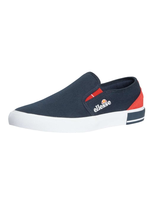 Ellesse Prazzo Text Am Slip-On-Sneaker, Blau - Image 1