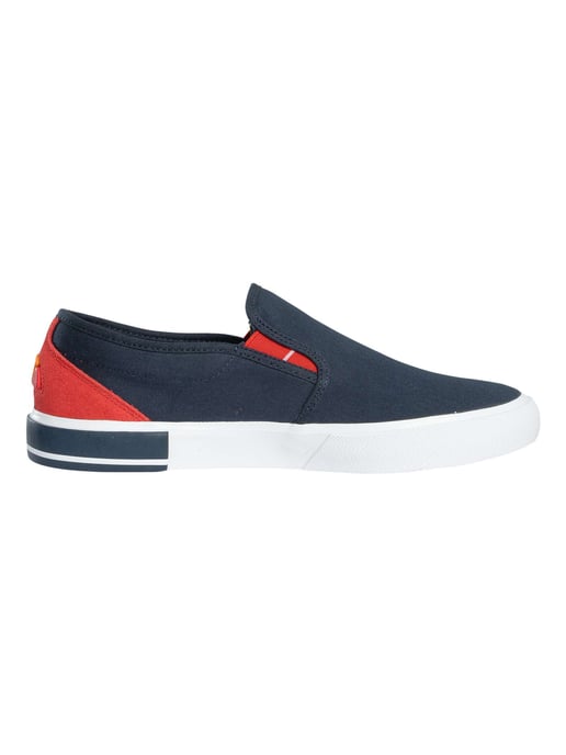 Ellesse Prazzo Text Am Slip-On-Sneaker, Blau - Image 3