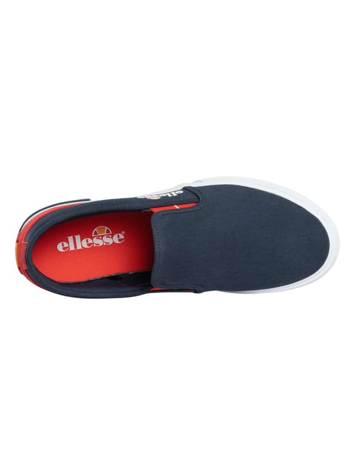 Ellesse Prazzo Text Am Slip-On-Sneaker, Blau - Image 6