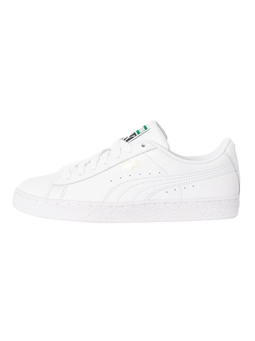 Puma Basket Klassische Leder-Sneaker, Weiß - Image 2