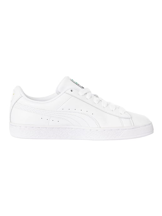 Puma Basket Klassische Leder-Sneaker, Weiß - Image 3