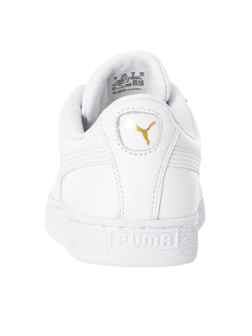 Puma Basket Klassische Leder-Sneaker, Weiß - Image 5