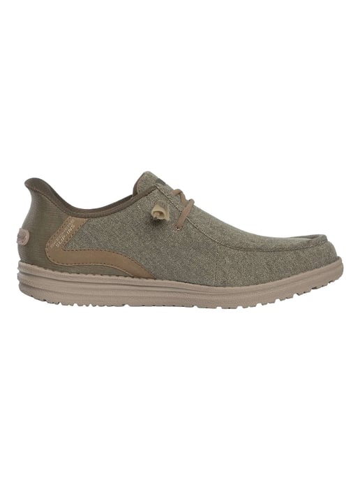 Skechers Melson Coronado Sneaker Zum Hineinschlüpfen Mit Entspannter Passform, Grün - Image 3