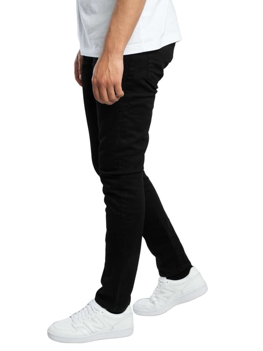 Levi's 512 Slim Tapered Fit Nightshine Jeans, Schwarz - Image 2
