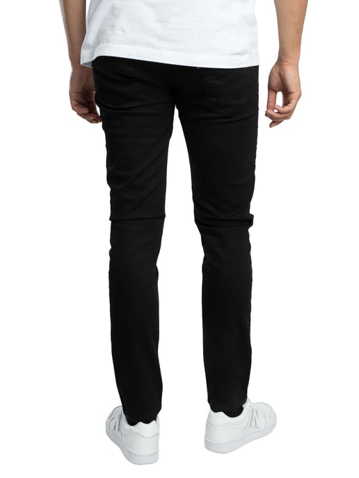 Levi's 512 Slim Tapered Fit Nightshine Jeans, Schwarz - Image 3