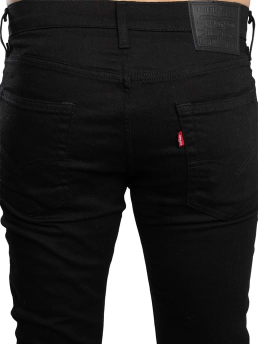 Levi's 512 Slim Tapered Fit Nightshine Jeans, Schwarz - Image 4