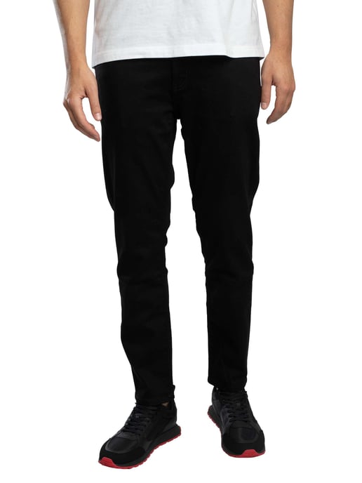 HUGO 634 Tapered Jeans, Schwarz - Image 1