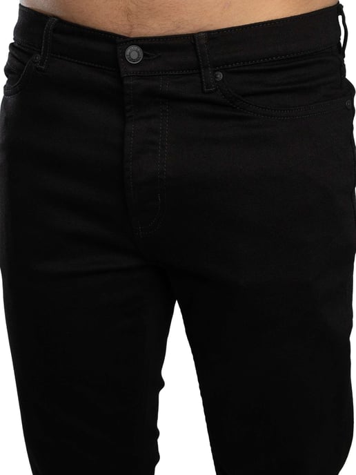 HUGO 634 Tapered Jeans, Schwarz - Image 5