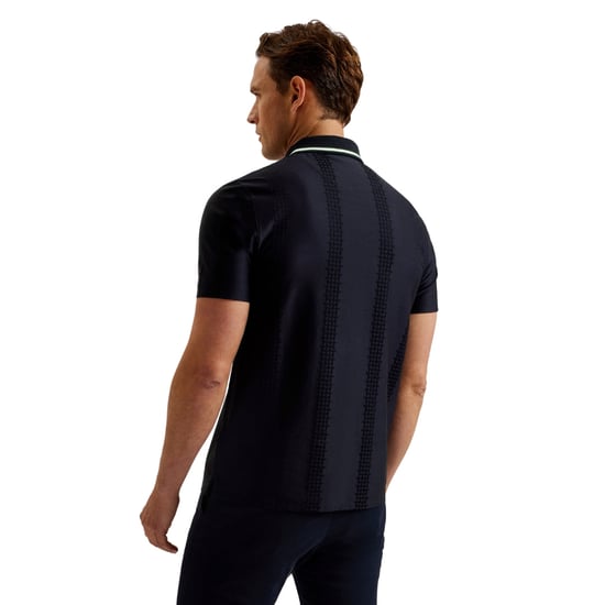 Ted Baker Orbite Slim Fit Jacquard T-polohemd - Image 2