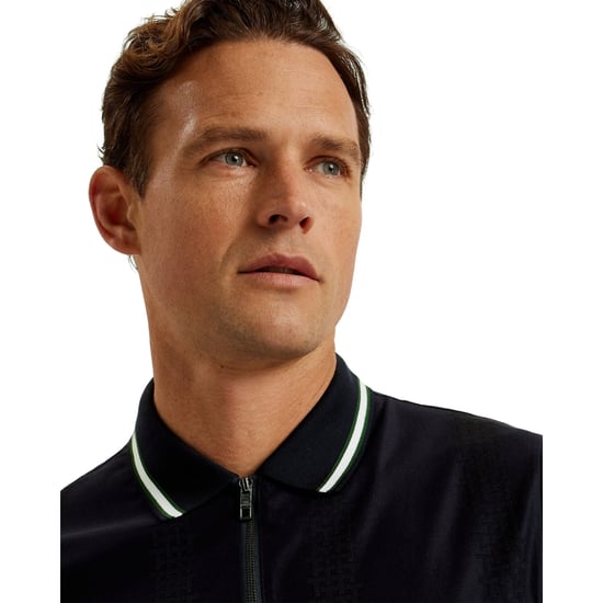 Ted Baker Orbite Slim Fit Jacquard T-polohemd - Image 3