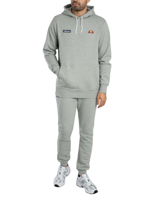 Ellesse Traccota Pullover Hoodie Trainingsanzug, Grau - Image 1