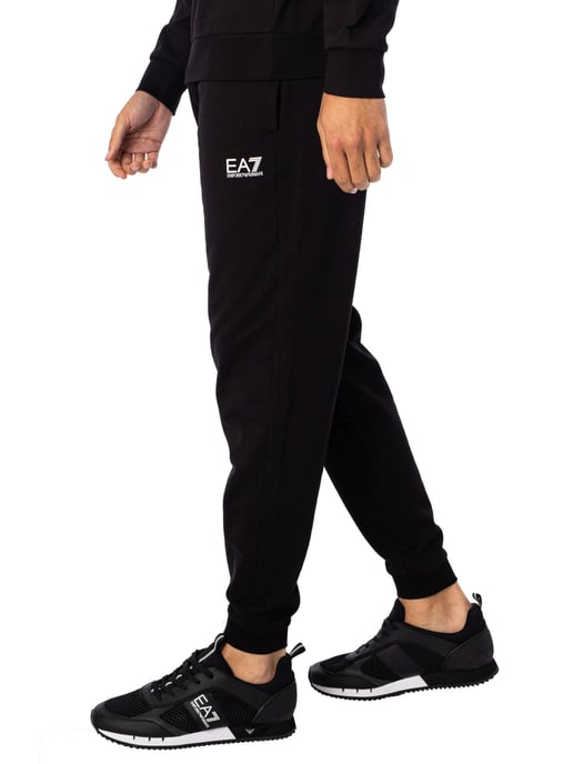 EA7 Logo-Jogger, Schwarz - Image 2
