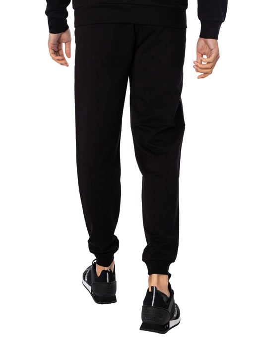 EA7 Logo-Jogger, Schwarz - Image 3