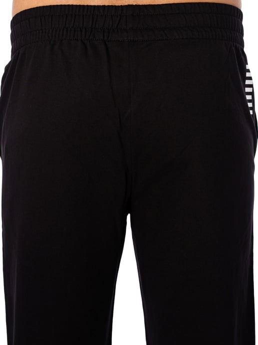 EA7 Logo-Jogger, Schwarz - Image 4