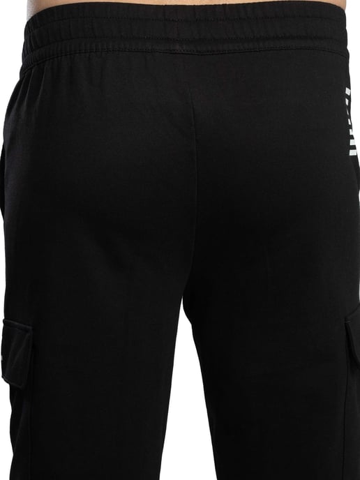EA7 Jogginghose Mit Logo In Normaler Passform, Schwarz - Image 4