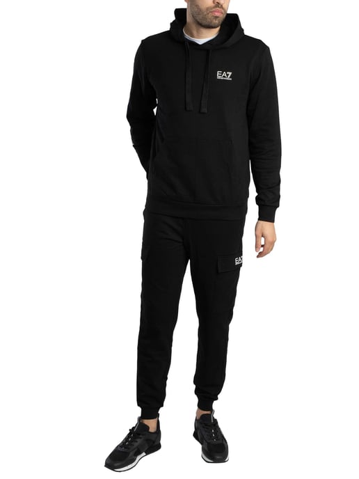EA7 Jogginghose Mit Logo In Normaler Passform, Schwarz - Image 6