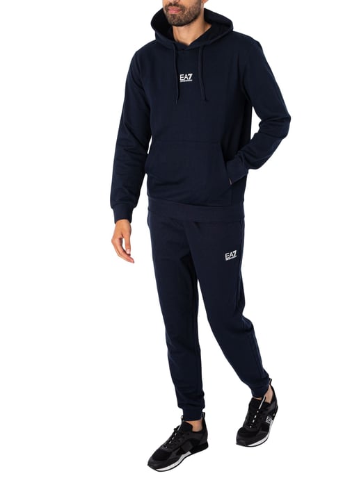 EA7 Logo-Jogger, Blau - Image 6