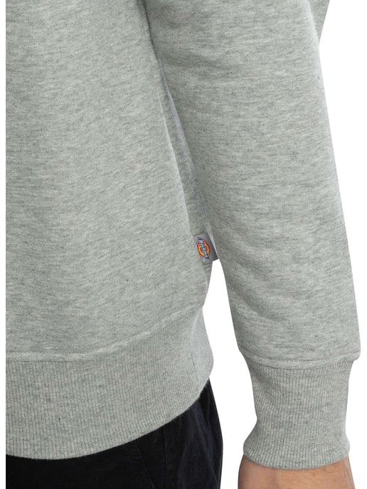 Dickies Oakport Sweatshirt Mit Viertelreißverschluss, Grau - Image 5