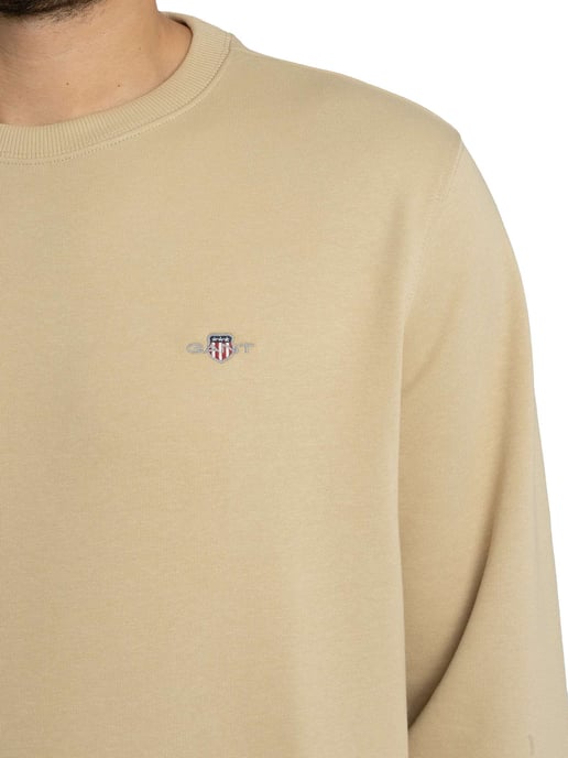 GANT Reguläres Shield-Sweatshirt, Beige - Image 4