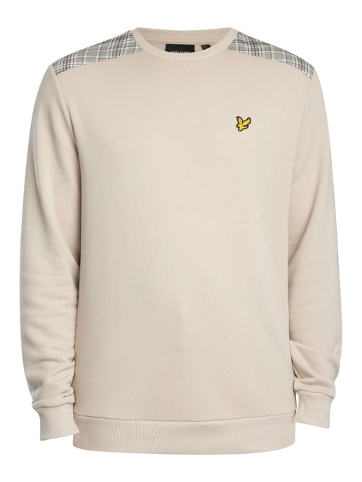 Lyle & Scott Sweatshirt Mit Karomuster, Beige - Image 6