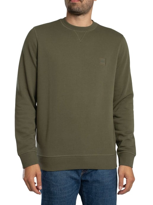 BOSS Westart Sweatshirt, Grün - Image 1