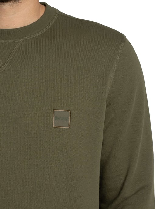 BOSS Westart Sweatshirt, Grün - Image 4