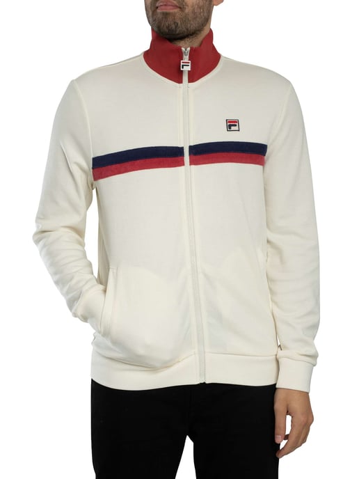 Fila Enrico Trainingsjacke, Weiß - Image 2