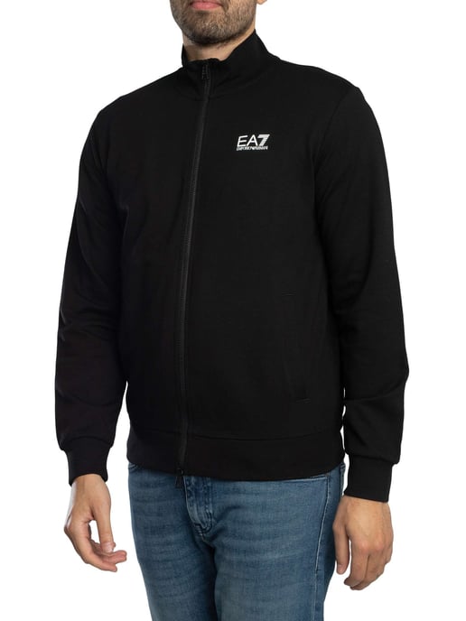 EA7 Aperta Zip Track Jacket, Schwarz - Image 1