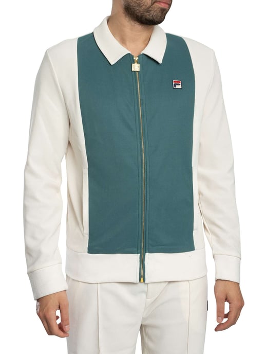 Fila Tommaso Cut &Amp; Sew Trainingsjacke, Grün - Image 2